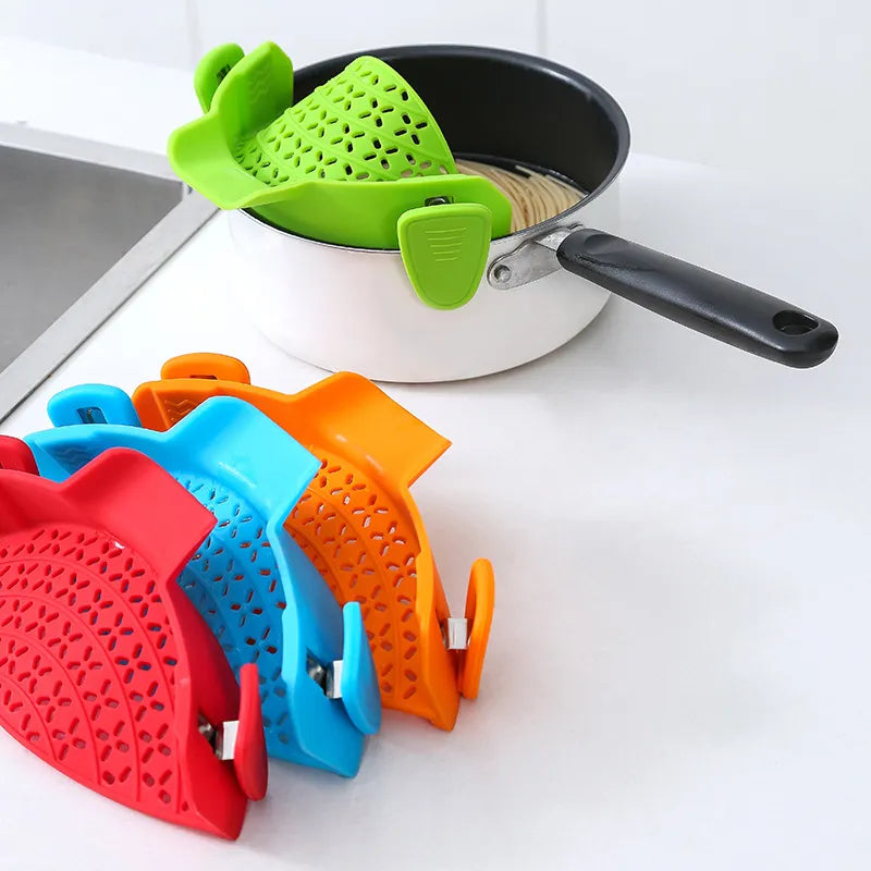 Passoire à clip en silicone